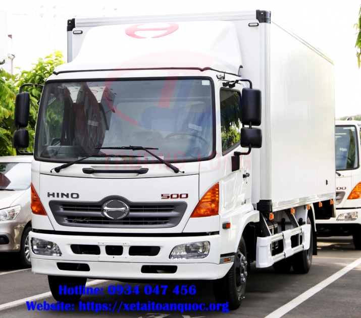 Xe tải Hino 6t4 thùng bảo ôn FC9JJTC – thùng dài 5m6